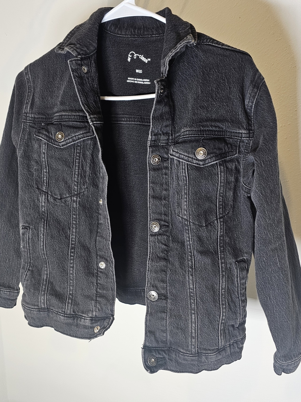 Children's Black Denim Jacket - Unbranded